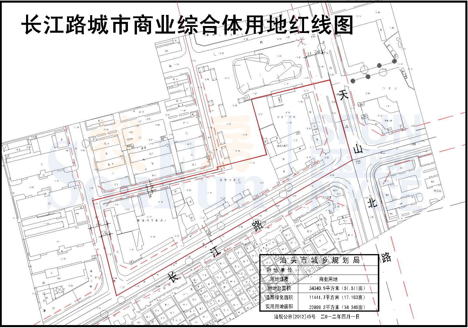 新一城红线图