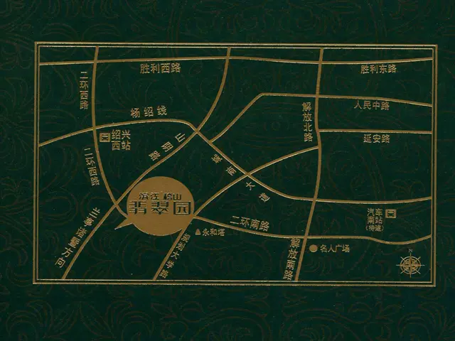 绍兴滨江稽山翡翠园区域交通