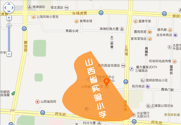 燕山小学学区房范围图图片